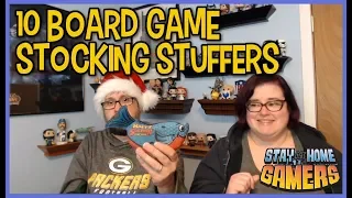 10 Board Game Stocking Stuffers