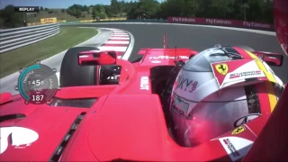 Sebastian Vettel's Pole Lap | 2017 Hungarian Grand Prix