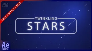 Shooting Stars Tutorial | FREE PROJECT FILE | After Effects Tutorial