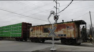 Sheboygan Wig Wags 5 with Chicago & Northwestern Caboose