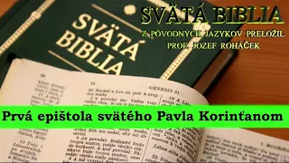 Prvá epištola svätého Pavla Korinťanom - Biblia SK