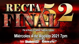 🔴RECTA FINAL 52 : EL PROFETA ELÍAS ¿YA ESTÁ AQUI? por el Roeh Dr. Javier Palacios Celorio