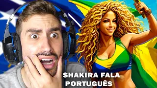 FAMOSOS que tentaram falar PORTUGUÊS ( Português reage )