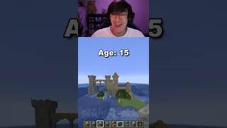 Minecraft Castles at Different Ages 😳