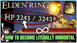 So This Literally BREAKS the Game - How to Have 3000+ Health & NEVER Die - Best Elden Ring Build!