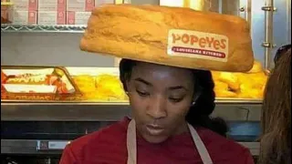 Popeyes Got A New Uniform #funny