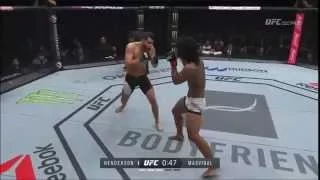 Benson Henderson dropping toothpick