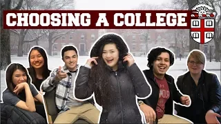 CHOOSING THE RIGHT COLLEGE (Advice) | Why We Chose BROWN