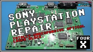 Sony Playstation - Totally Unresponsive Optical Laser Block Repair.