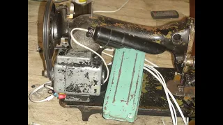 Двигатель для швейной машины ДШС-2 1958 г.в.