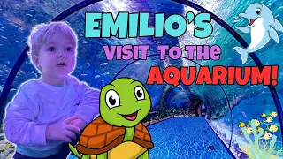 Emilio's Aquatic Adventure: Exploring the Wonders of the Aquarium! 🐠🌊