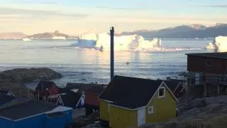 Iceberg Tsunami in Uummannaq, Greenland