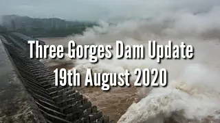 Three Gorges Dam Update 18 August 2020 | China Floods Update | Gorges Dam Today News EarthPedia News