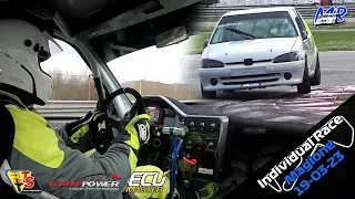 ONBOARD | Magione - Individual Races Attack | Mauro Palazzi - Peugeot 106 S16 [Gr.A 1600]
