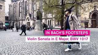 J.S. Bach - Sonata for violin and obligato harpsichord in E Major, BWV 1016
