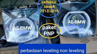 perbedaan leveling non leveling beat fi 2013-2016  sinar otomotif