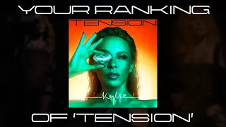 KYLIE MINOGUE | YOUR Ranking of 'Tension' (2023)
