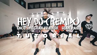 HEY DJ DANCE TUTORIAL - STEF WILLIAMS REGGAETON HEELS CHOREOGRAPHY