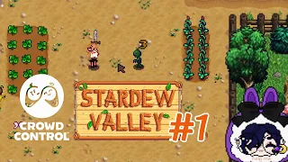 Stardew Valley with Crowd Control! Episode One