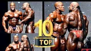 Top 10 Biggest Mr. Olympia Rivals In History of Bodybuilding | Phil Heath Vs Kai Greene