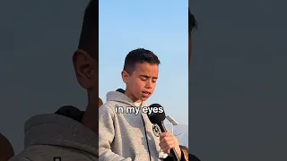 His singing voice will make you cry