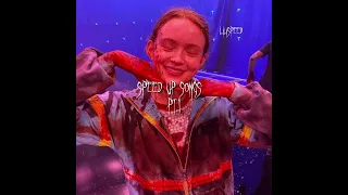 Speed up songs #strangerthings #sadiesink #milliebobbybrown #finnwolfhard #noahschnapp