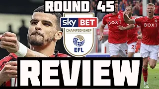 MY REACTION TO CHAMPIONSHIP MATCHDAY 45! 37 GOALS THIS WEEKEND + PREVIEW OF BOURNEMOUTH VS FOREST!!