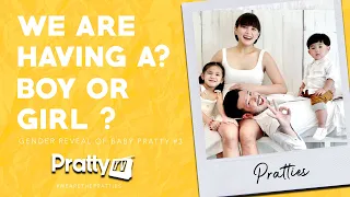 Baby Gender Reveal: Baby Pratty #3 !!! | John Prats & Isabel Oli Pratty TV