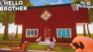 HELLO NEIGHBOR - HELLO BROTHER MOD GAMEPLAY WALKTHROUGH