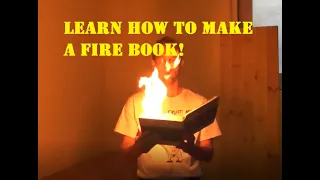 Magic Tricks - How to build a burning book (SECRET REVEALED)