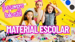 ✏️ NUESTRO MATERIAL ESCOLAR PARA LA VUELTA AL COLE  📚 HAUL | Familia Panda