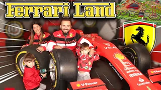 🏎️ 🎢 FERRARI LAND 2023: Atracciones para toda la familia 4K ✅ Zona infantil | PortAventura World