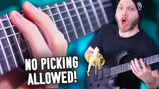 No Picking Allowed! (Playing Guitar With Only One Hand) | Pete Cottrell