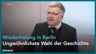 Landeswahlleiter Bröchler über die Ergebnisse der Wiederholungswahl in Berlin