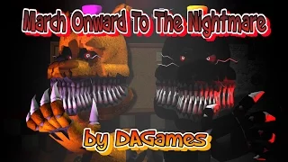 SFM| Fredbear and Nightmare |music by: DAGames - March onward