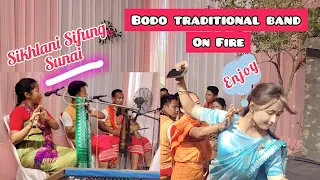 Na mawajwngnw hathasuni || Bodo traditional instrumental band || Wedding ceremony 💃