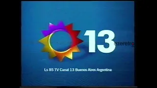 Cierre de transmisión Canal 13 (Argentina) - 23 de agosto de 1998
