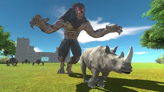 Run Away from Werewolf - Animal Revolt Battle Simulator
