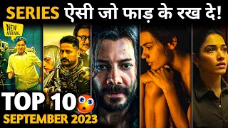 TOP 10 NEW Best Series and Move Release on 1 September 2023 in Hindi || Scam 2003, The freelancer...