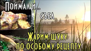 Жареная рыба по оригинальному и простому рецепту. На рыбалке. Как щуку нарекли ОКОРОЧКАМИ