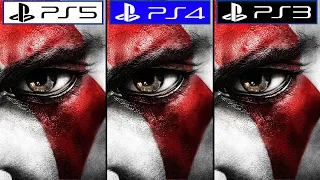 God of War 3 [ Ps3 vs Ps4 vs Ps5 ] Graphics Comparison