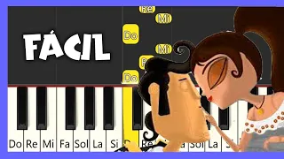 EL LIBRO DE LA VIDA - TE AMO Y MÁS - TUTORIAL DE PIANO FÁCIL