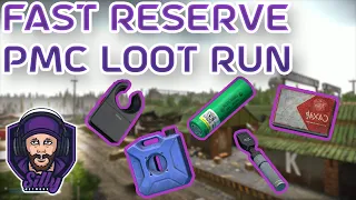 FAST $$$$$ LIVE LOOT RUN | Reserve Loot Guide | Escape From Tarkov