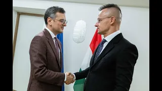 Історична зустріч: Кулеба-Сіярто Hungarian Foreign Minister to meet with Ukrainian FM