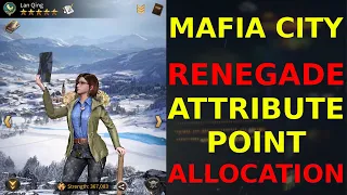 How to allocate Renegade Attribute Points