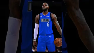 Lebron to Dallas? #nba #lebronjames #lebron #kyrieirving #kyrie #lakers #mavericks #dallasmavericks