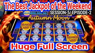 ⚠️EPIC JACKPOTS ALERT! The BEST FULL SCREEN WIN on DRAGON LINK Slots SE.5-EP.2