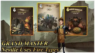 Neville Uses Fire Types GRAND MASTER - Harry Potter Magic Awakened