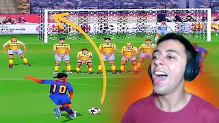 O WINNING ELEVEN 2002 ERA APELÃO DEMAIS COM ROBERTO CARLOS NO ATAQUE!!!