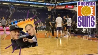 Courtside At The Phoenix Suns Game